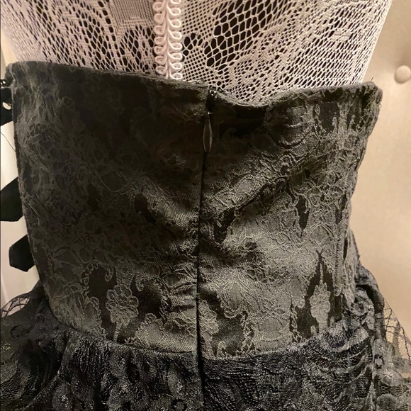 Steampunk- high/low corset skirt - Picture 3 of 5